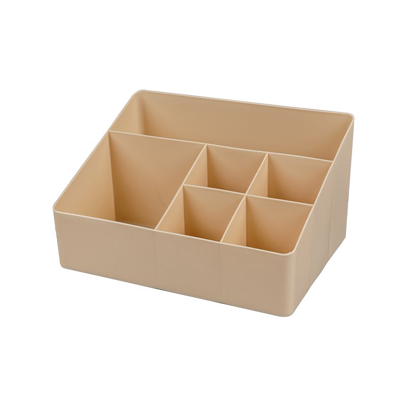 Boîte de rangement de maquillage multifonctionnelle pour gestion de bureau