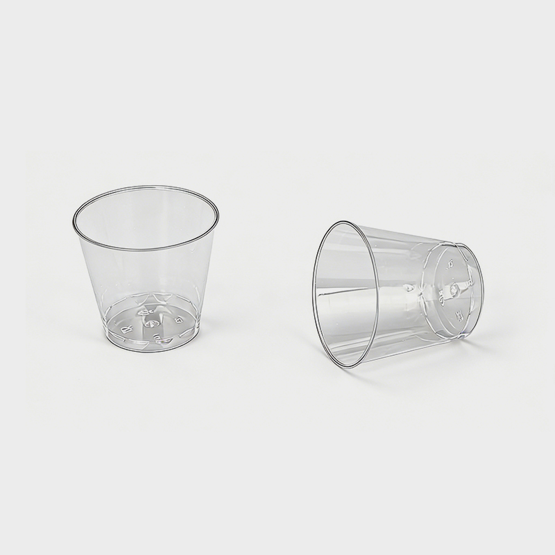 Tasse en plastique jetable en verre à vin transparent de qualité alimentaire