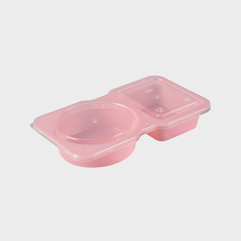 Boîte alimentaire en plastique transparent étanche PFB073