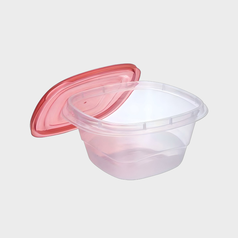 PFB008 Ensemble de conteneurs de stockage alimentaire et agricole carrés en PP de 1 200 ml