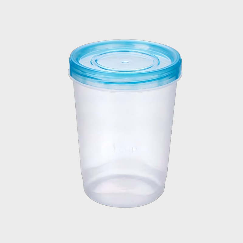 PFB020 Tasse de conservation de desserts glacés industriels en PP à haut cylindre de 946 ml (1 litre)